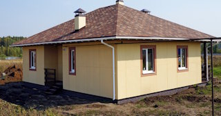 Одноэтажный дом из панелей под ключ в Дзержинске - Строй-Дзр от 136617 рублей